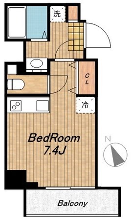 クレヴィスタ戸越銀座の物件間取画像